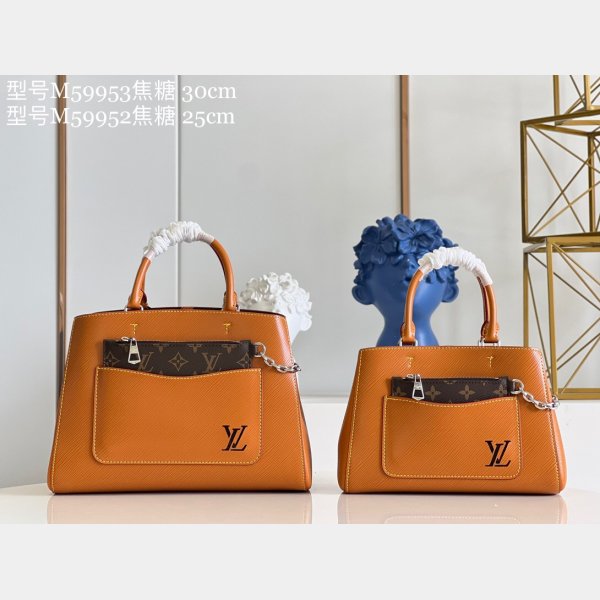 Replicas Louis Vuitton Acquista Marelle Tote MM Epi Leather M59953/M59952 Borsa-4