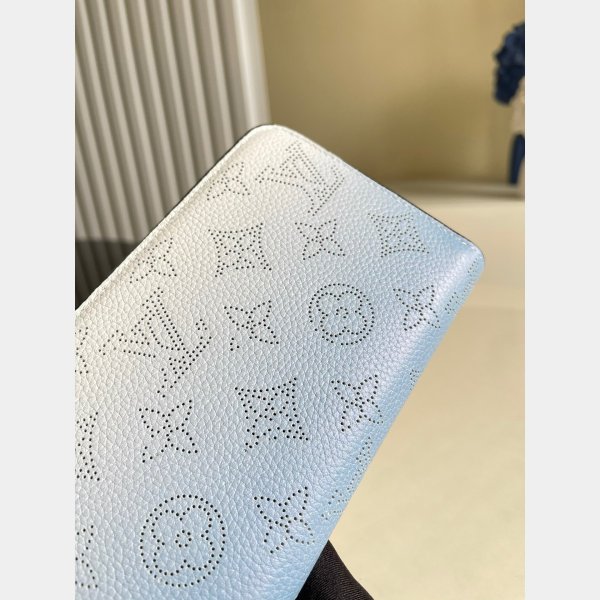 Replica Louis Vuitton 2021 Wallet Zippy Mahina M80490/M80494 BASS-3