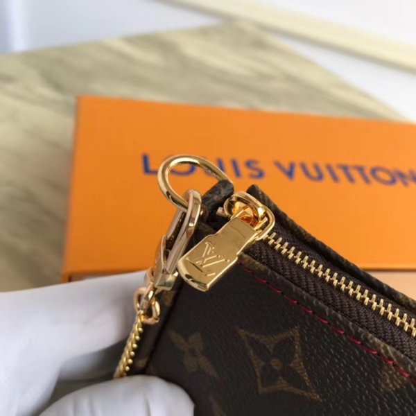 Louis Vuitton Pochette Dauphine Monogram M69184 Brown-4