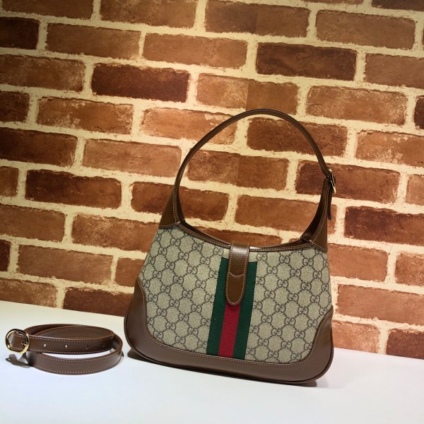 Gucci Replica UK Jackie 1961 Small Bag 636706 GG Supreme Canvas-2