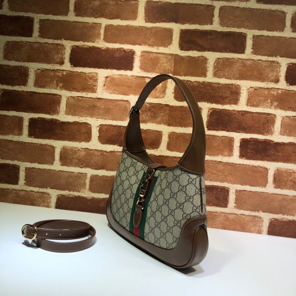 Gucci Replica UK Jackie 1961 Small Bag 636706 GG Supreme Canvas-1