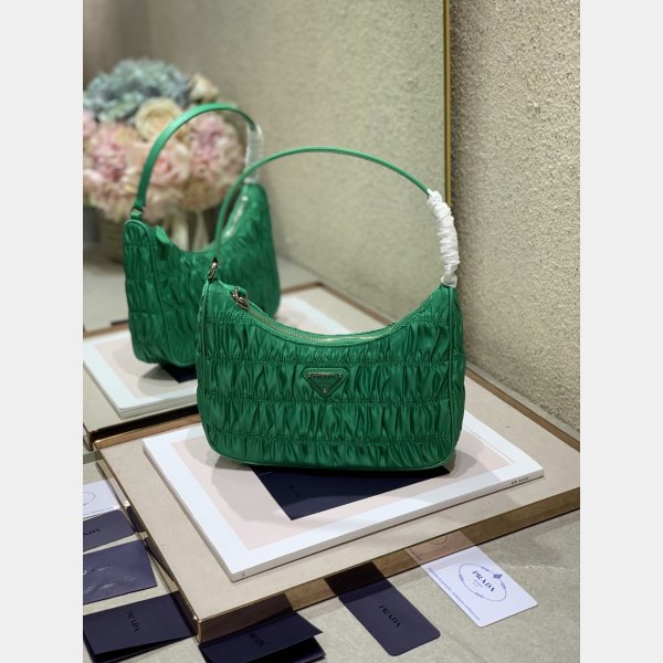 7 colori di alta qualità Prada replica rughe borse a mano hobo-1