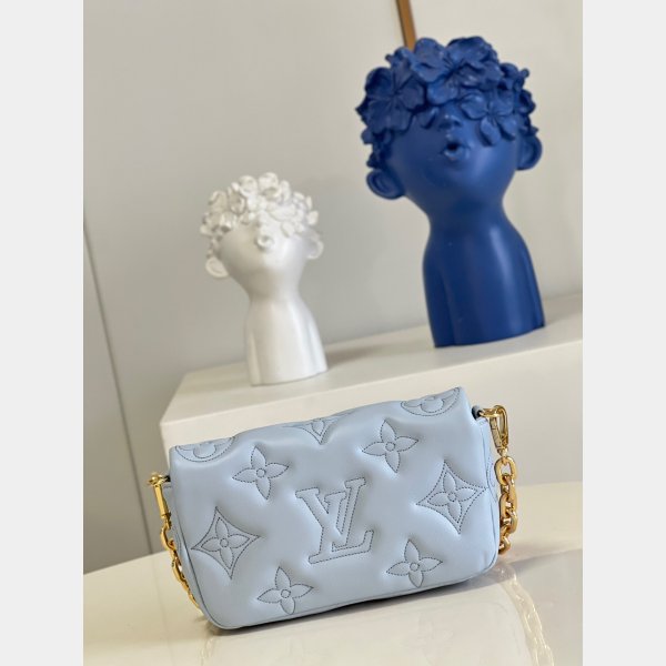 Acquista replica Louis Vuitton M81398/M81399/M81400 Wallet Luxury Strap Bubblegram-4