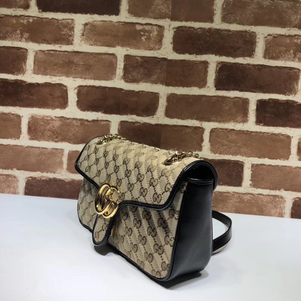 7 stelle replica gucci 443497 gg tela marmont piccola spalla 36 cm-6