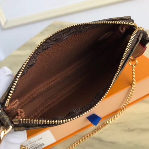 Louis Vuitton Pochette Dauphine Monogram M69184 Brown-7