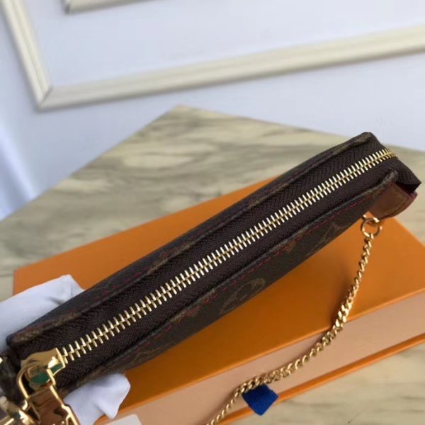 Louis Vuitton Pochette Dauphine Monogram M69184 Brown-6