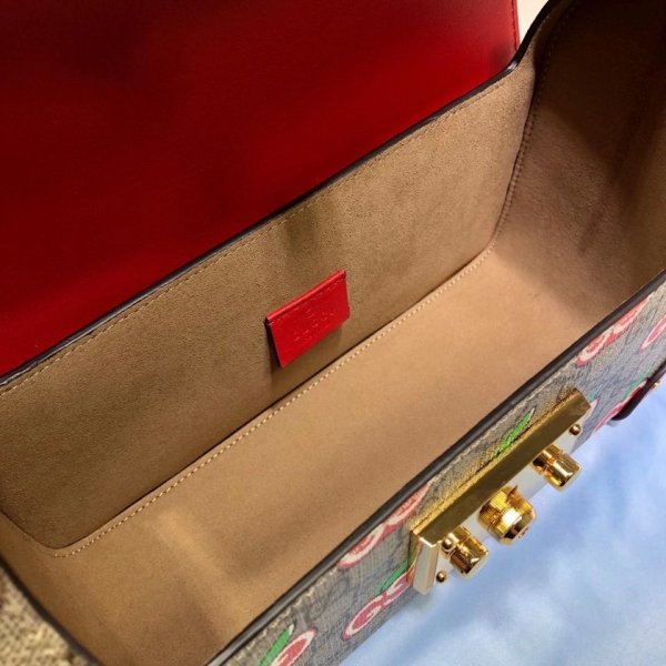 GC Best GG GG Supreme Flora Paradlock Small Bamboo 603221 Bag-8