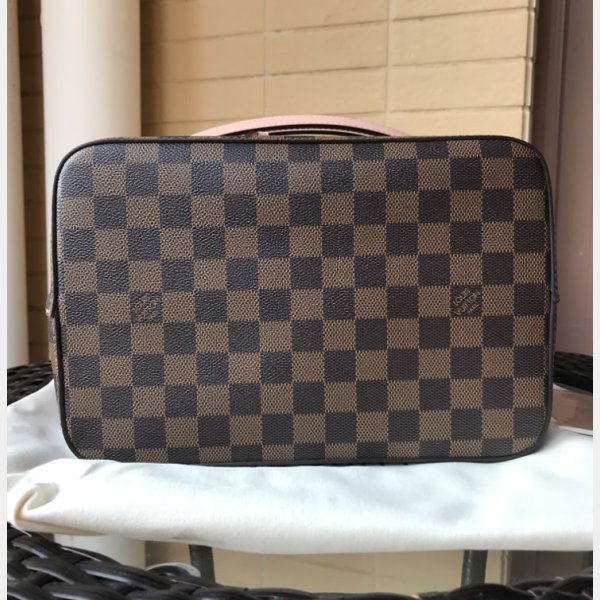 All'ingrosso Louis Vuitton Britany BB Damier Ebene in Brown-11