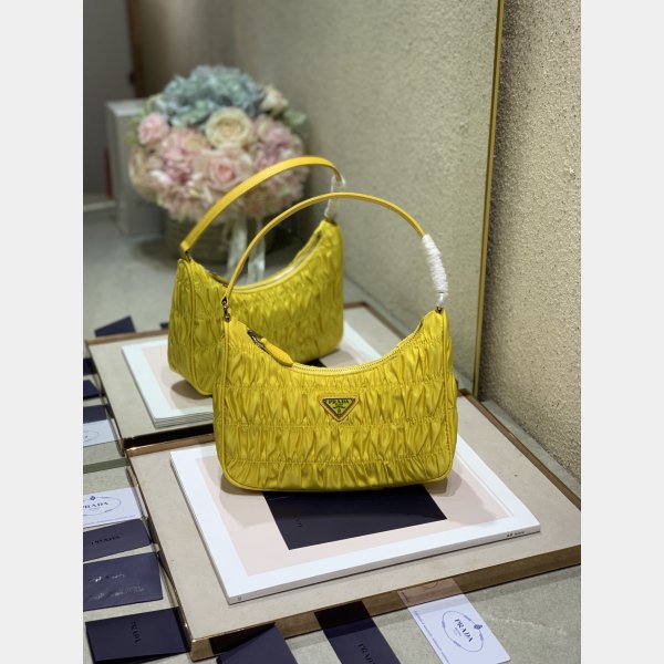 7 colori di alta qualità Prada replica rughe borse a mano hobo-10