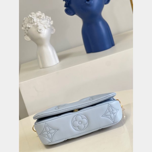 Acquista replica Louis Vuitton M81398/M81399/M81400 Wallet Luxury Strap Bubblegram-3