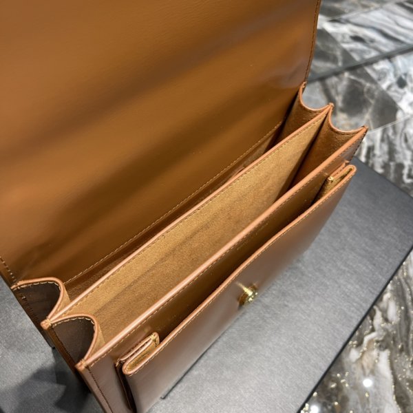 Saint Laurent Perfect Replicasunset Chain Borse 422906 in pelle liscia-14