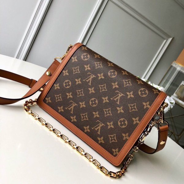 7 stelle Louis Vuitton Replica Dauphine MM Monogram in Marron M44391-9