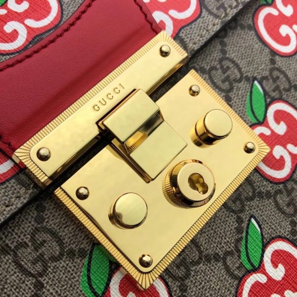 GC Best GG GG Supreme Flora Paradlock Small Bamboo 603221 Bag-5