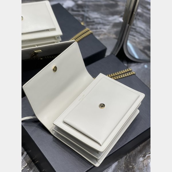 Saint Laurent Perfect Replicasunset Chain Borse 422906 in pelle liscia-7