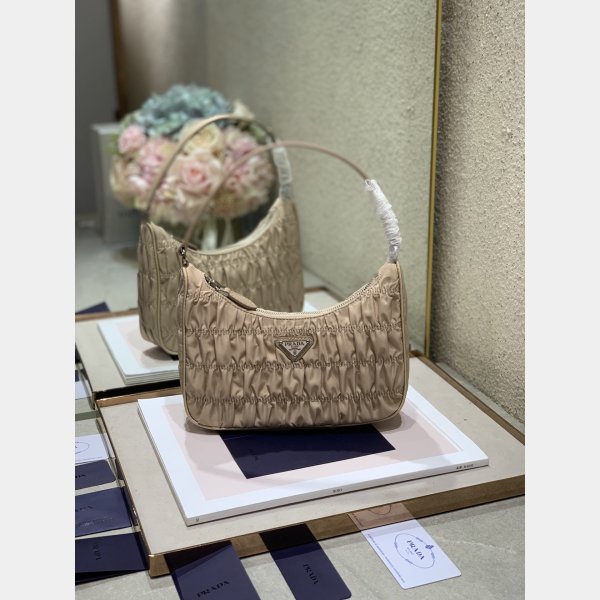 7 colori di alta qualità Prada replica rughe borse a mano hobo-12