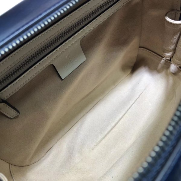 Replica gucci migliore gg marmont piccolo spalla 602270 sacca con bambù-11