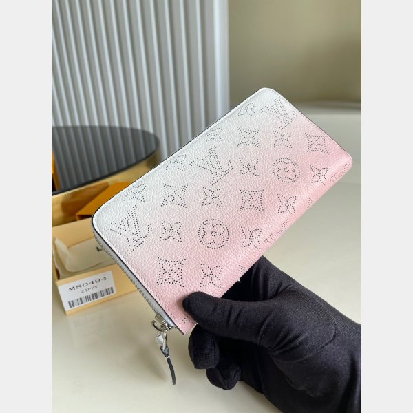 Replica Louis Vuitton 2021 Wallet Zippy Mahina M80490/M80494 BASS-7