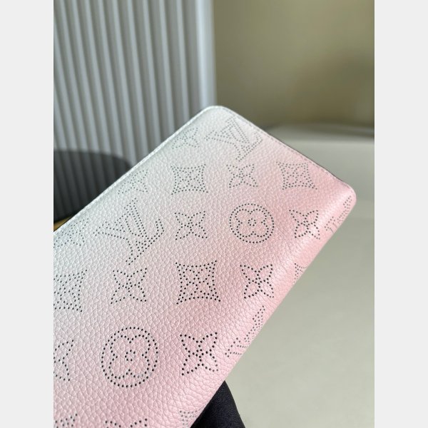 Replica Louis Vuitton 2021 Wallet Zippy Mahina M80490/M80494 BASS-8