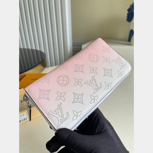 Replica Louis Vuitton 2021 Wallet Zippy Mahina M80490/M80494 BASS-9