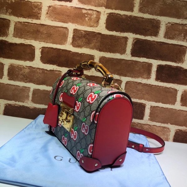 GC Best GG GG Supreme Flora Paradlock Small Bamboo 603221 Bag-1