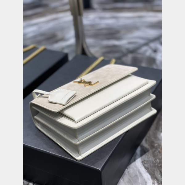 Saint Laurent Perfect Replicasunset Chain Borse 422906 in pelle liscia-6