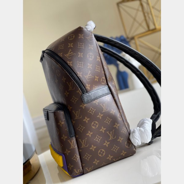 Luxury Louis Vuitton Best Discovery Backpack Monogram Altro M57965 Brown-3