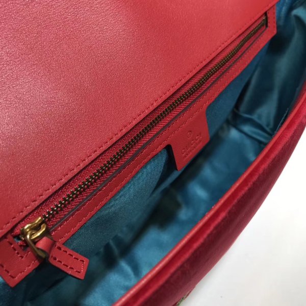 UK GUCI GG GG a buon mercato Marmont Medium Matelassé spalla 443496 borsa-6